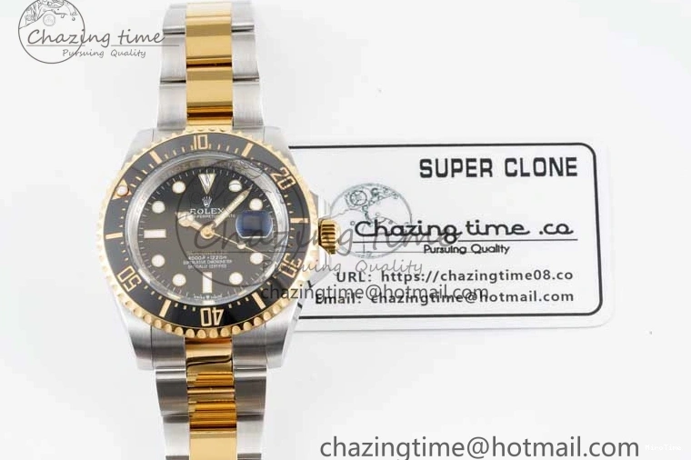 MiroTime 0202 Lightweight Sea-Dweller 126603 APF Best Edition Black Dial on SS YG Bracelet VR 2035